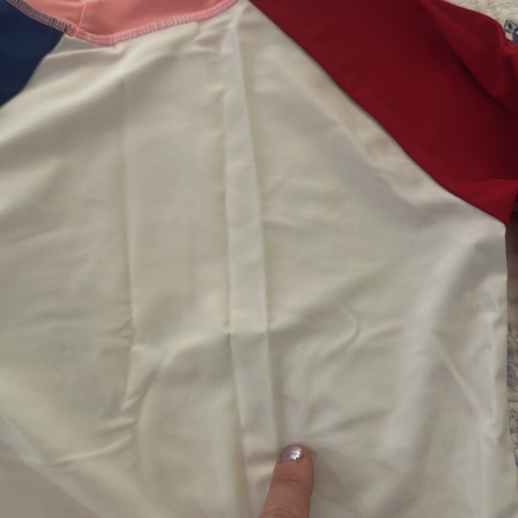 Peanuts Swim Set Rash Guard Long Sleeve Top & Swim Shorts Size 110 - Picture 9 of 9